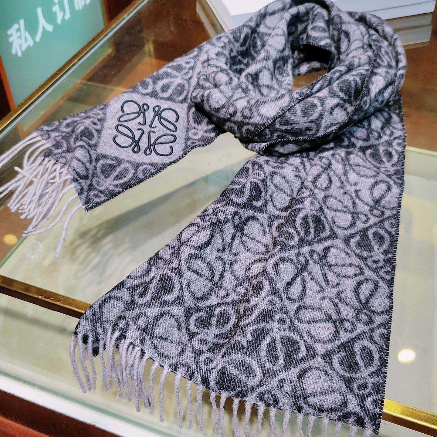 Loewe Anagram Scarf  - FashionPlug
