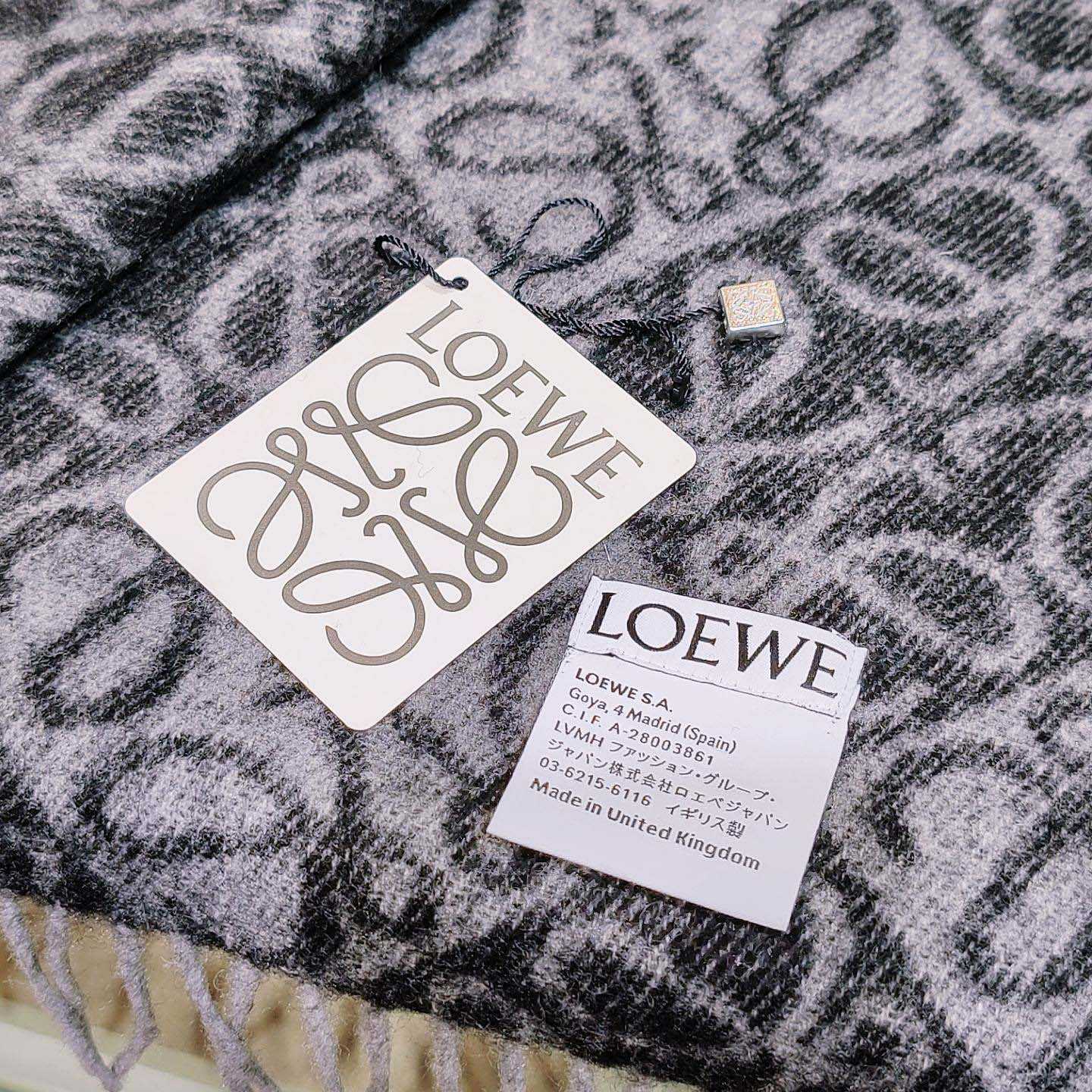 Loewe Anagram Scarf  - FashionPlug