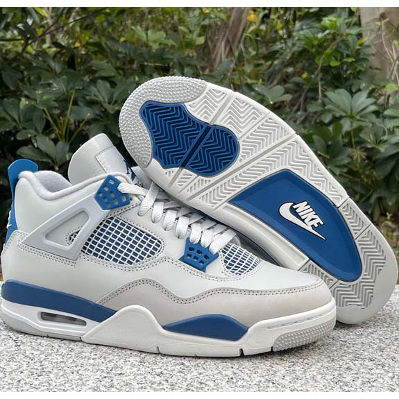 Air Jordan 4 “Military Blue” Sneakers    FV5029-141 - FashionPlug