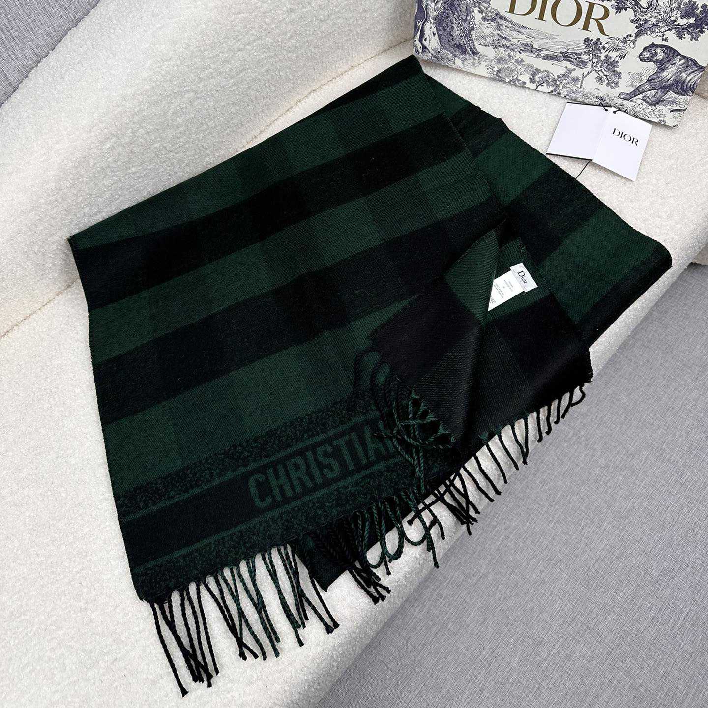 Dior Check'N'Dior Scarf - FashionPlug