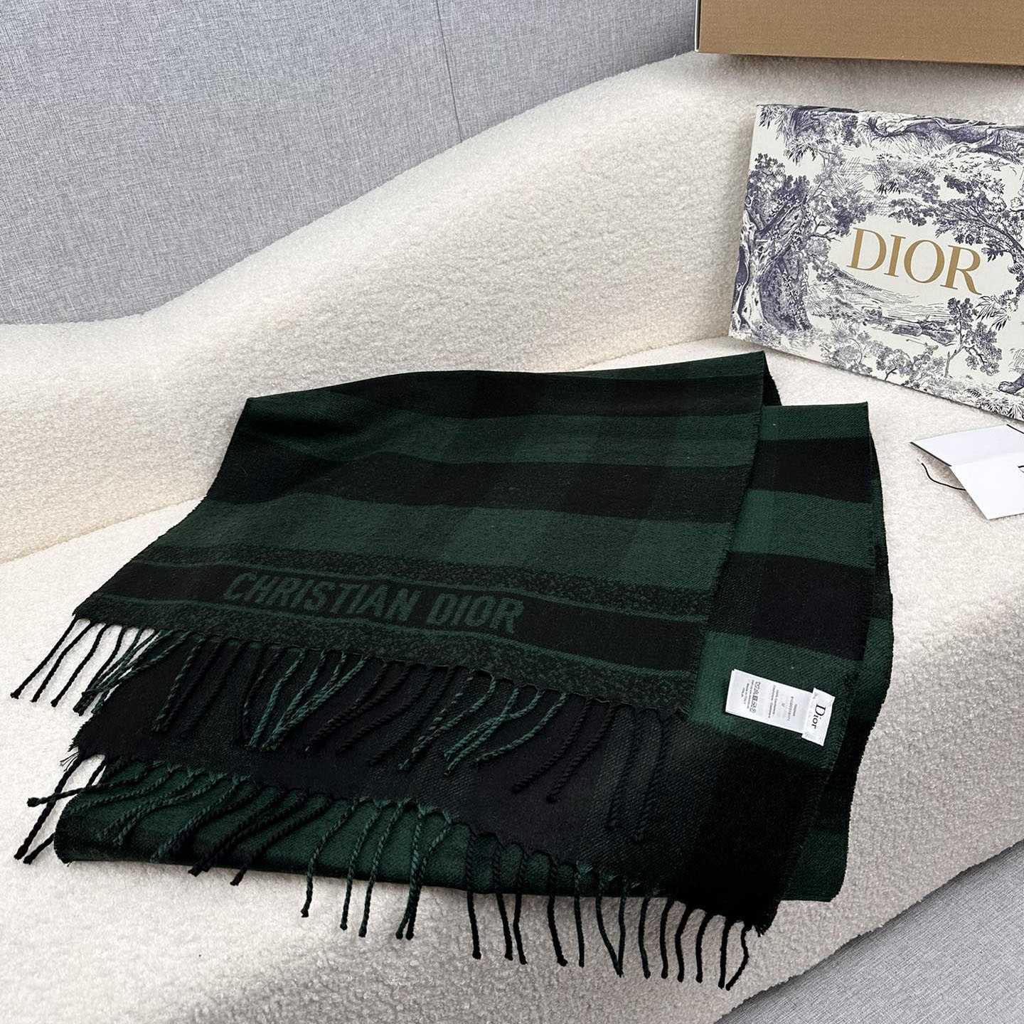 Dior Check'N'Dior Scarf - FashionPlug