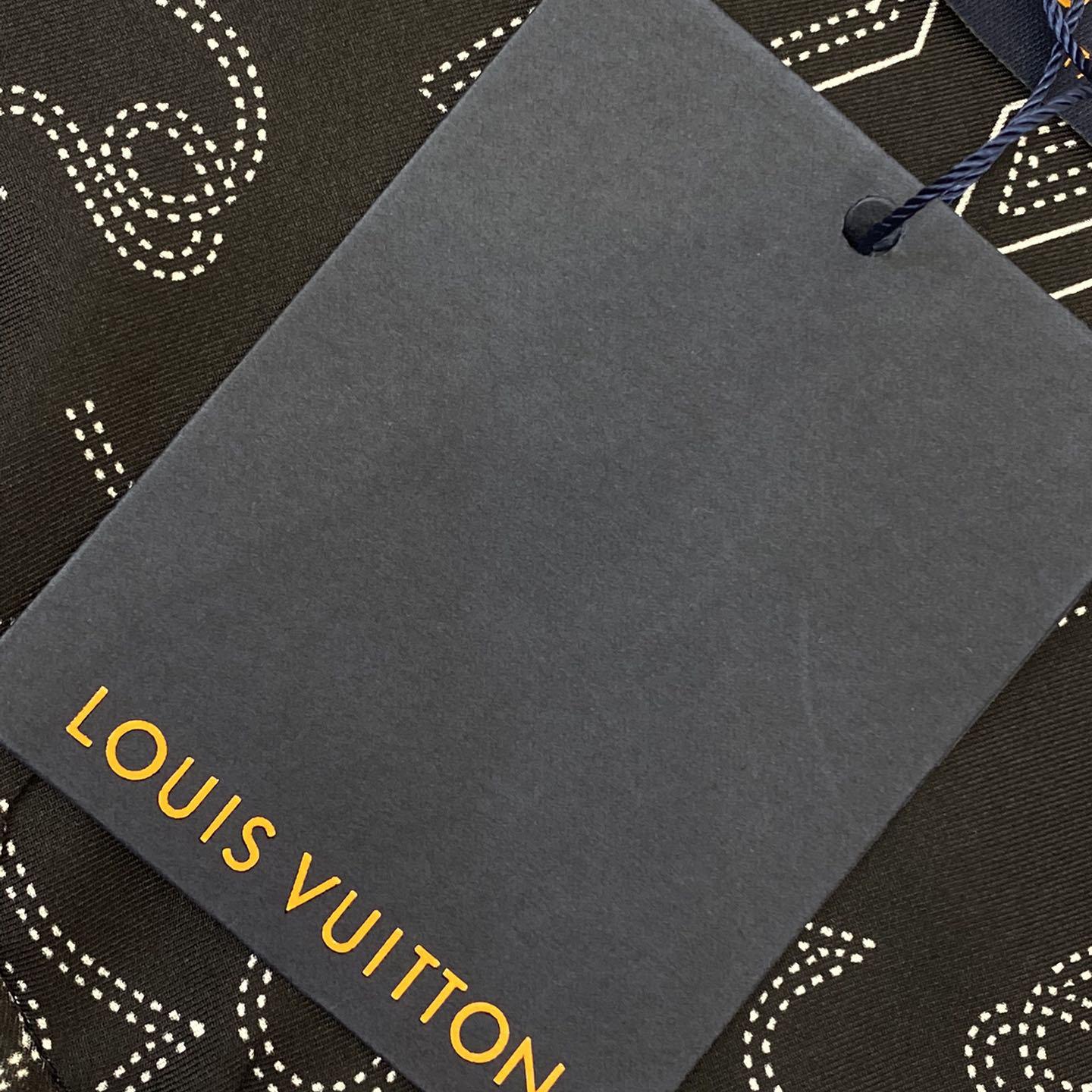 Louis Vuitton Printed Long-Sleeved Silk Pyjama Overshirt   - FashionPlug