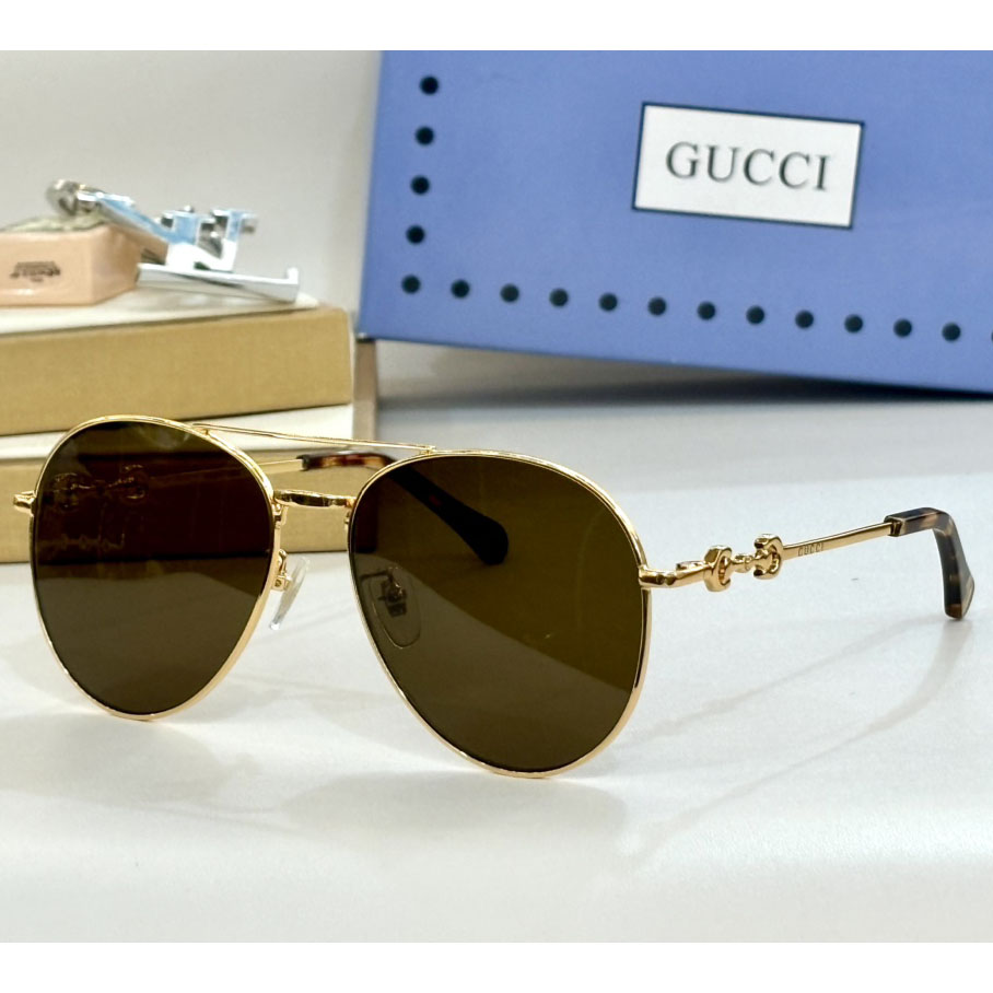 Gucci Aviator Sunglasses    GG1698S - FashionPlug