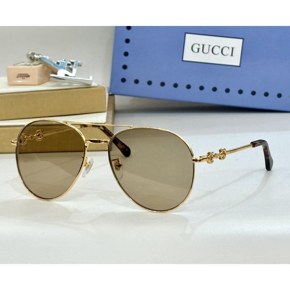 Gucci Aviator Sunglasses    GG1698S - FashionPlug