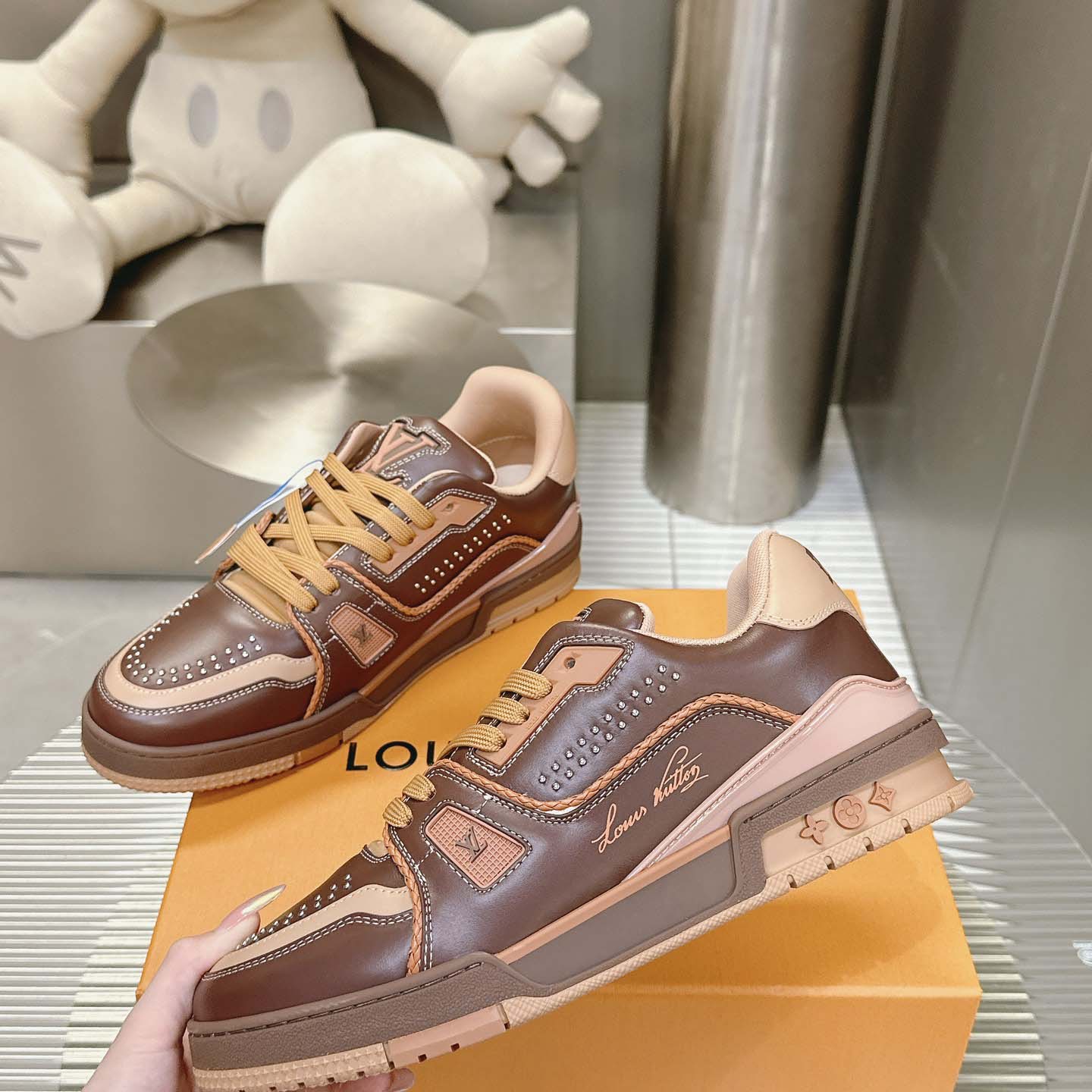 Louis Vuitton LV Trainer Sneaker   1AD7L7 - FashionPlug