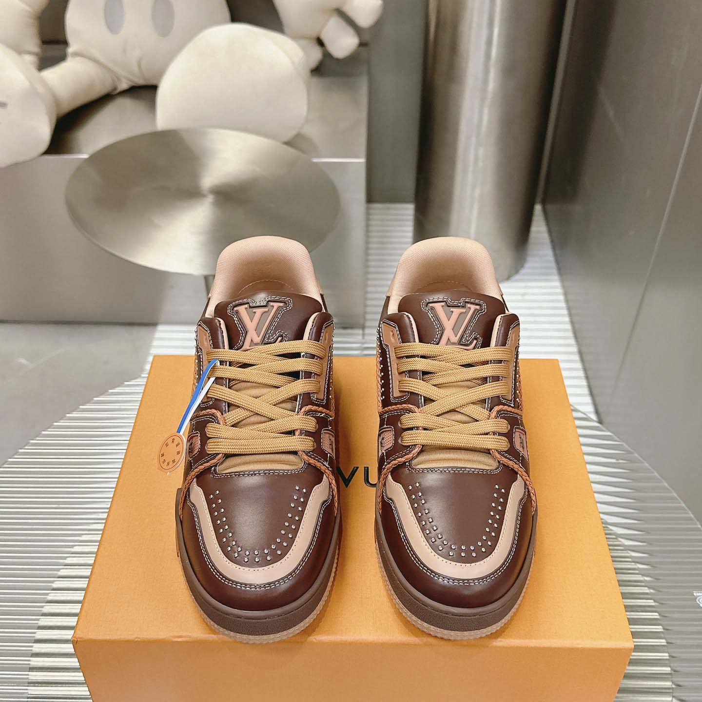 Louis Vuitton LV Trainer Sneaker   1AD7L7 - FashionPlug