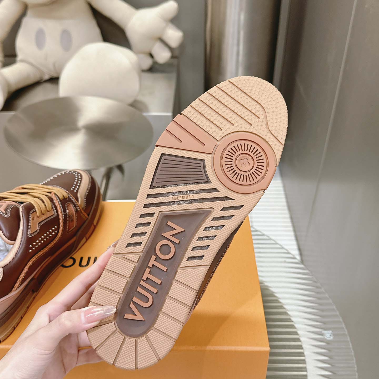 Louis Vuitton LV Trainer Sneaker   1AD7L7 - FashionPlug