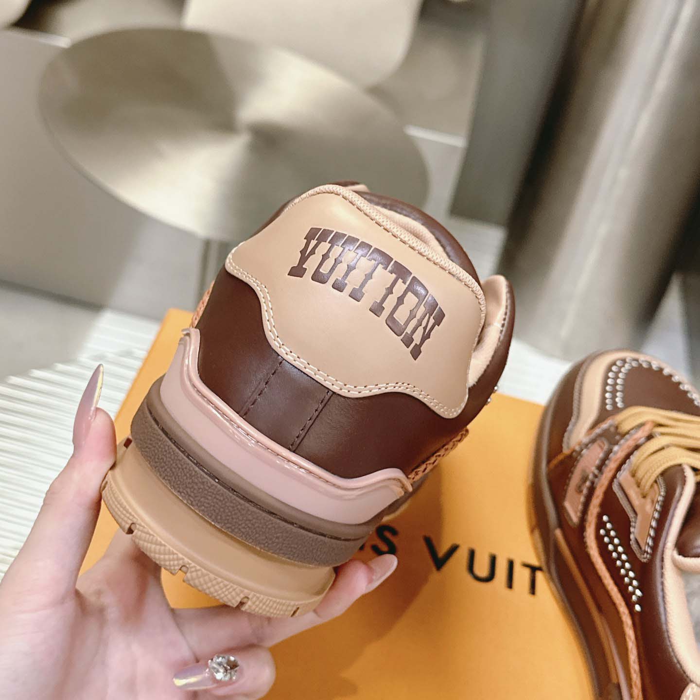 Louis Vuitton LV Trainer Sneaker   1AD7L7 - FashionPlug