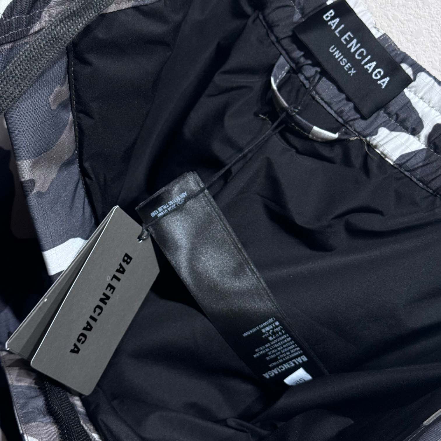 Balenciaga Ski Straight Pants In Grey - FashionPlug