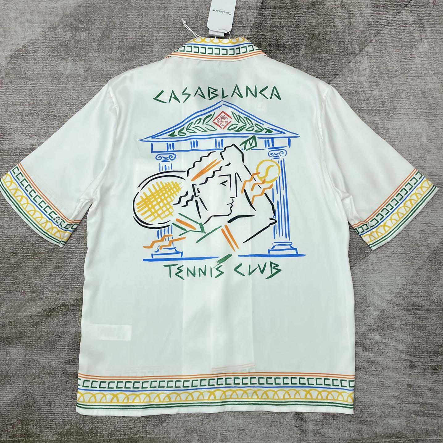 Casablanca Graphic-print Shirt   CA3514 - FashionPlug