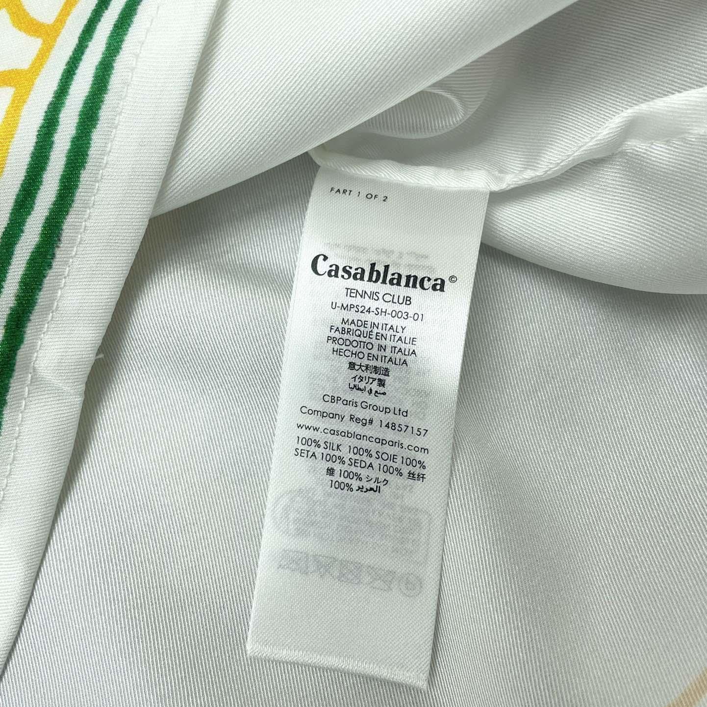 Casablanca Graphic-print Shirt   CA3514 - FashionPlug