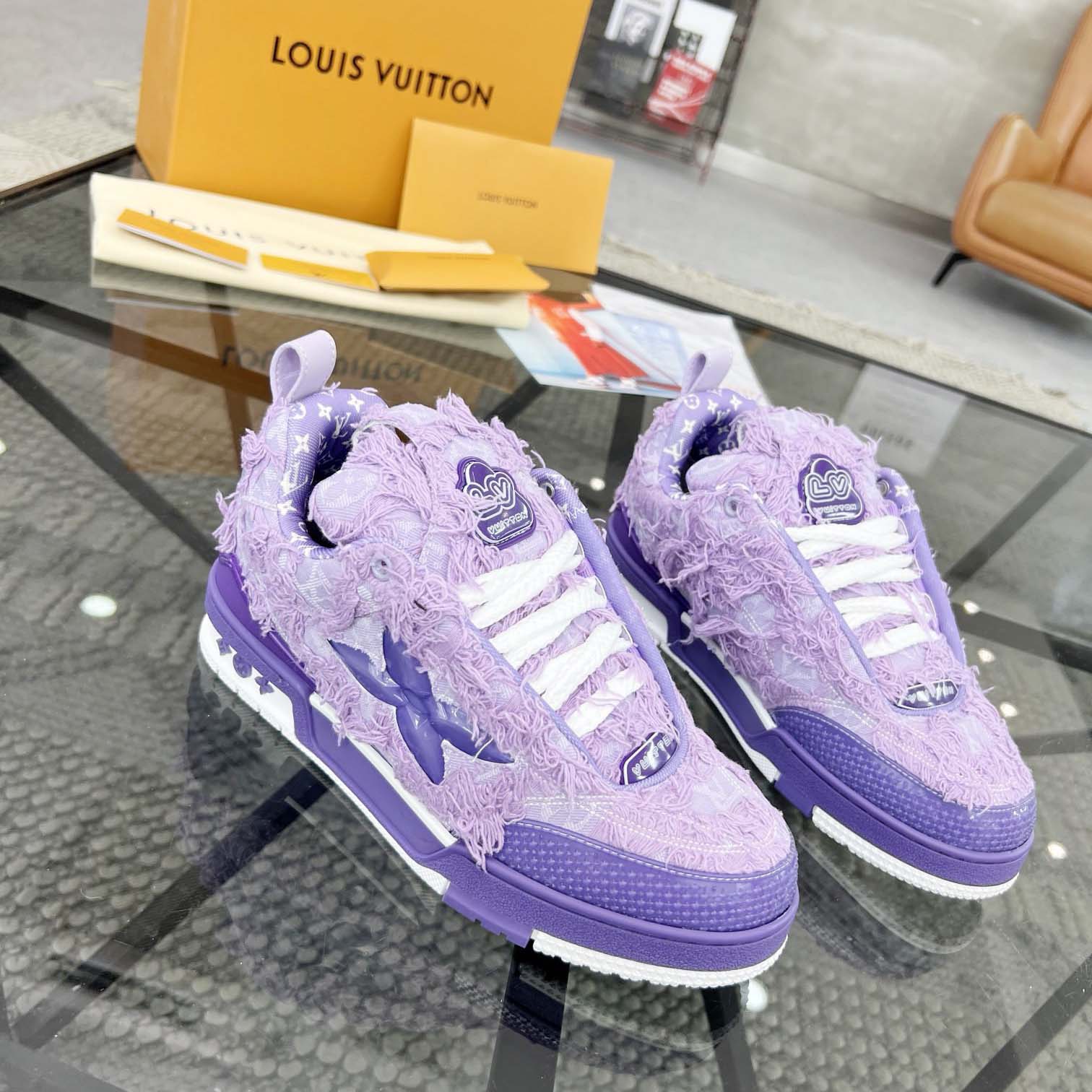 Louis Vuitton LV Skate Sneaker   1ACVI - FashionPlug
