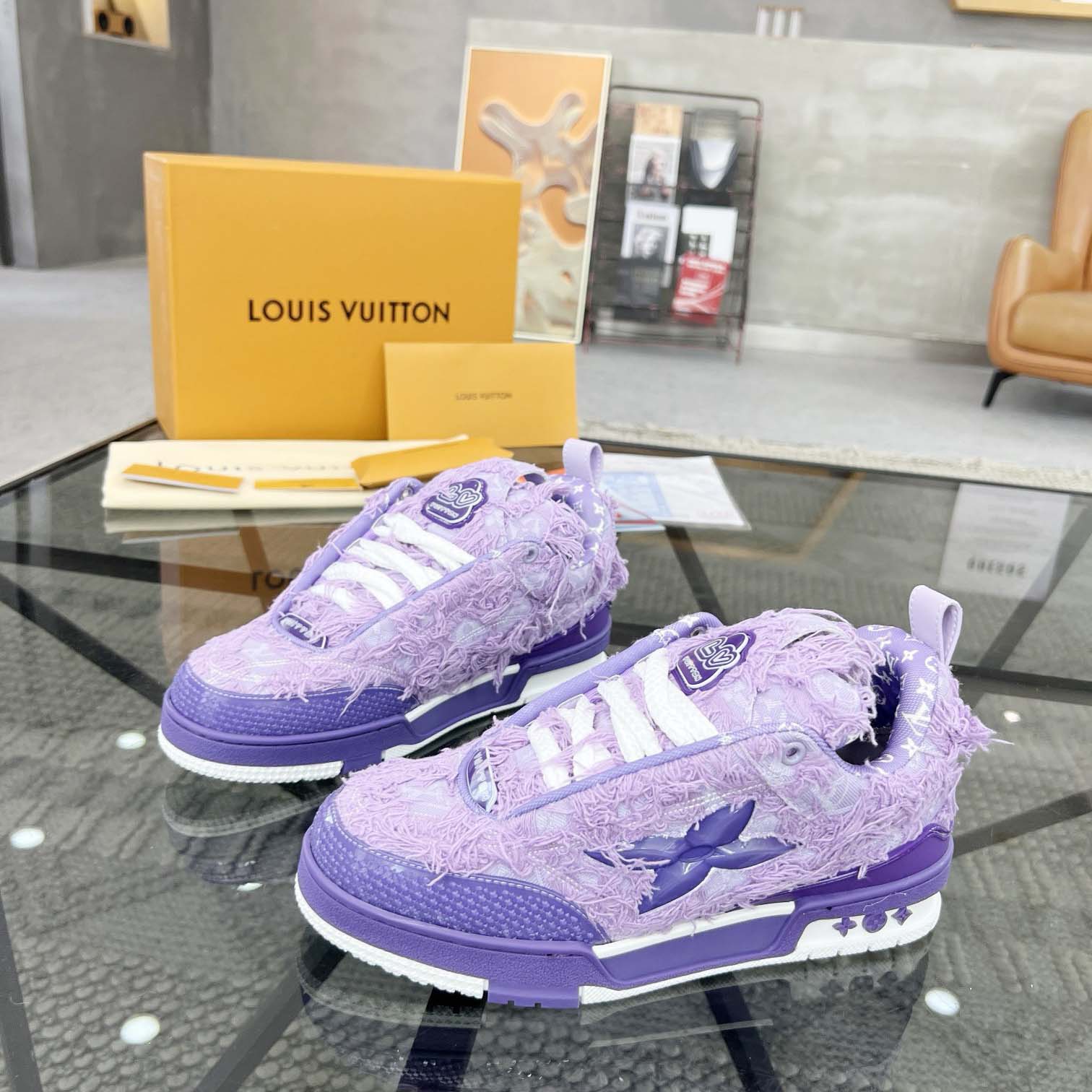 Louis Vuitton LV Skate Sneaker   1ACVI - FashionPlug