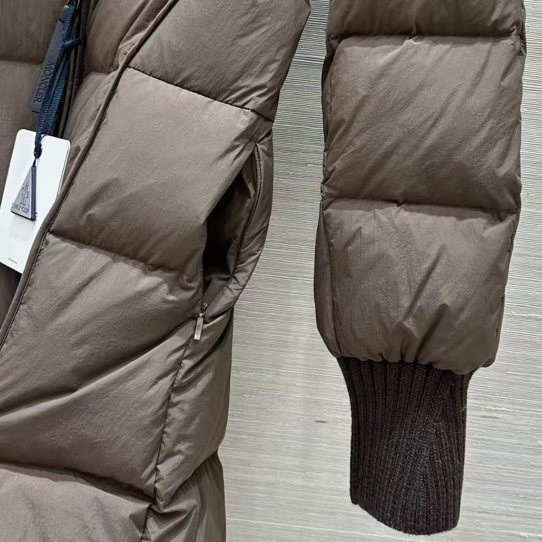 Moncler Brerelle Long Down Jacket - FashionPlug