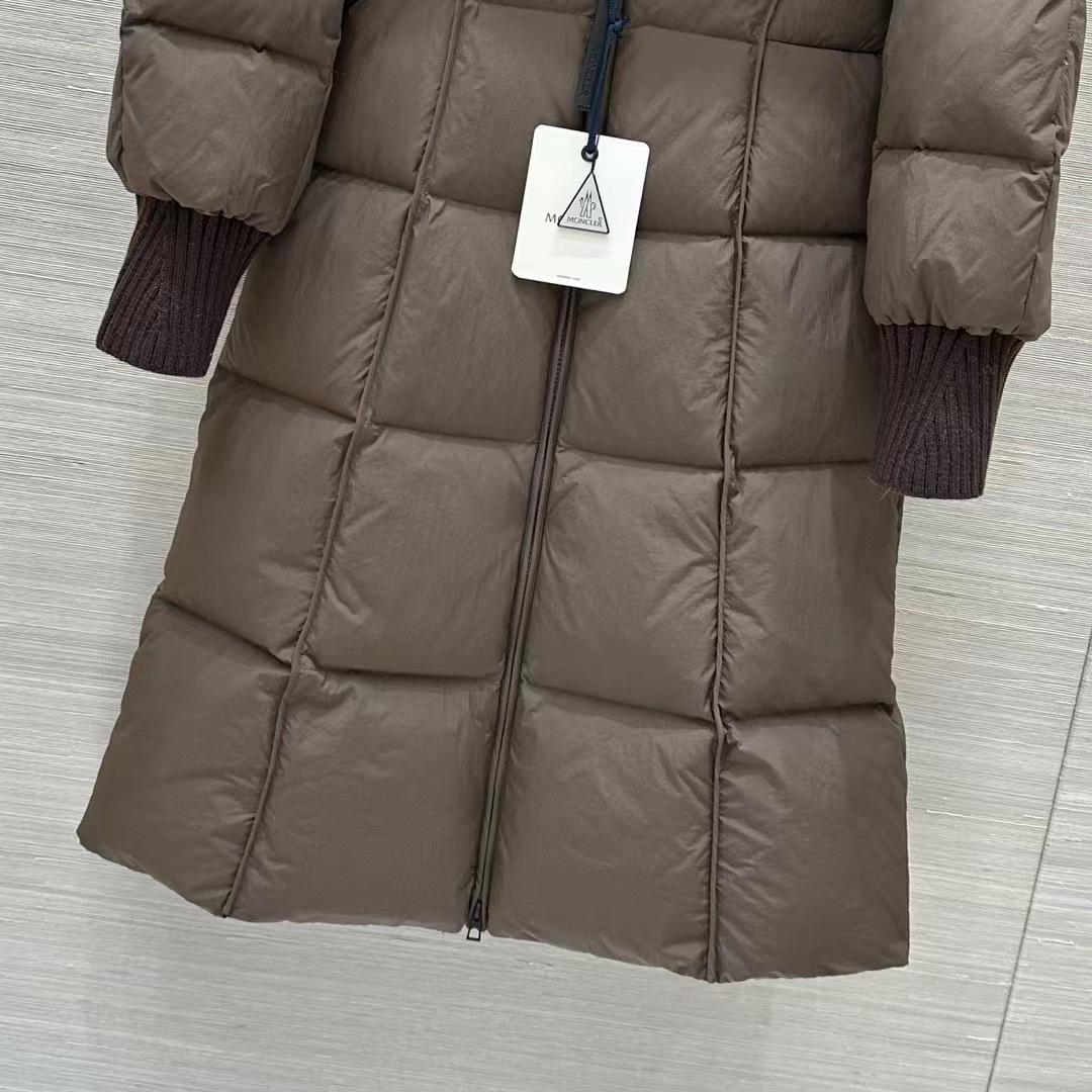 Moncler Brerelle Long Down Jacket - FashionPlug