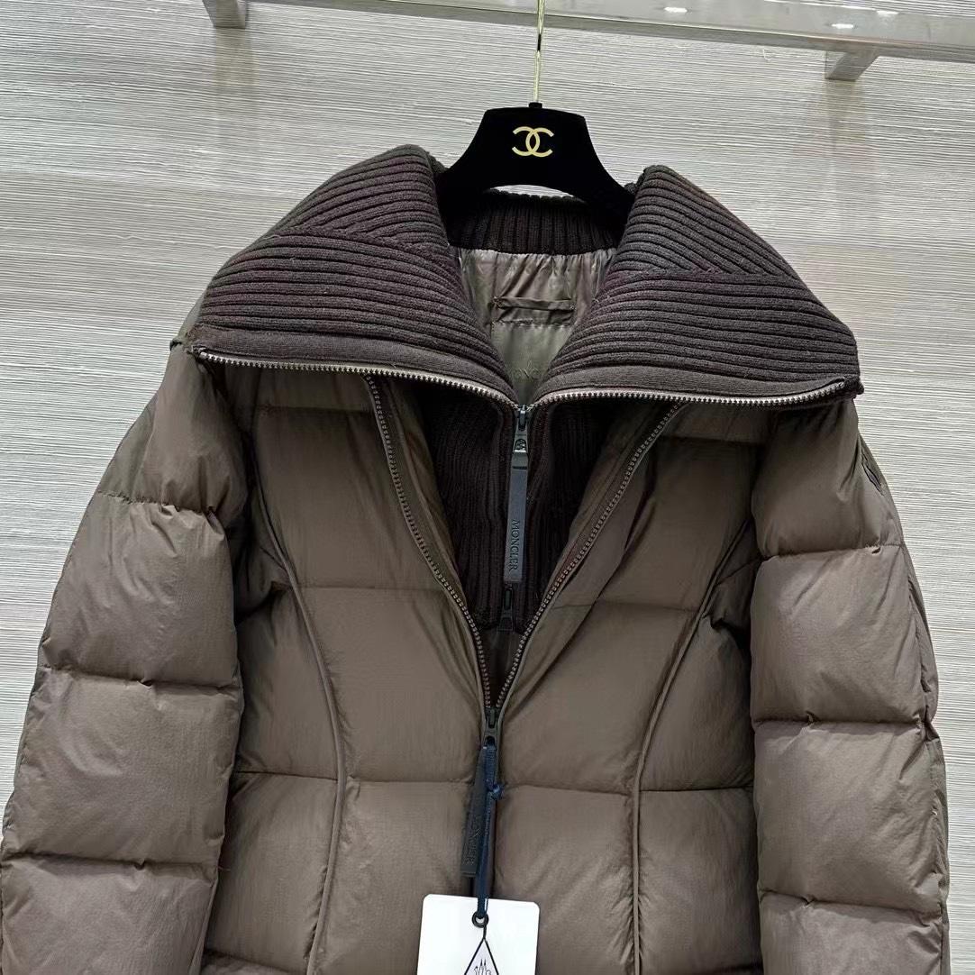 Moncler Brerelle Long Down Jacket - FashionPlug