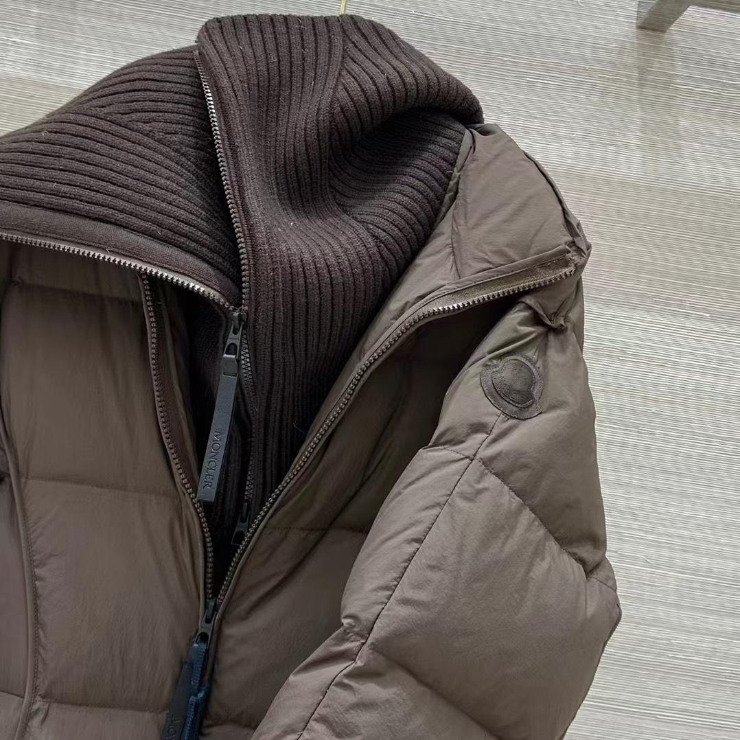 Moncler Brerelle Long Down Jacket - FashionPlug