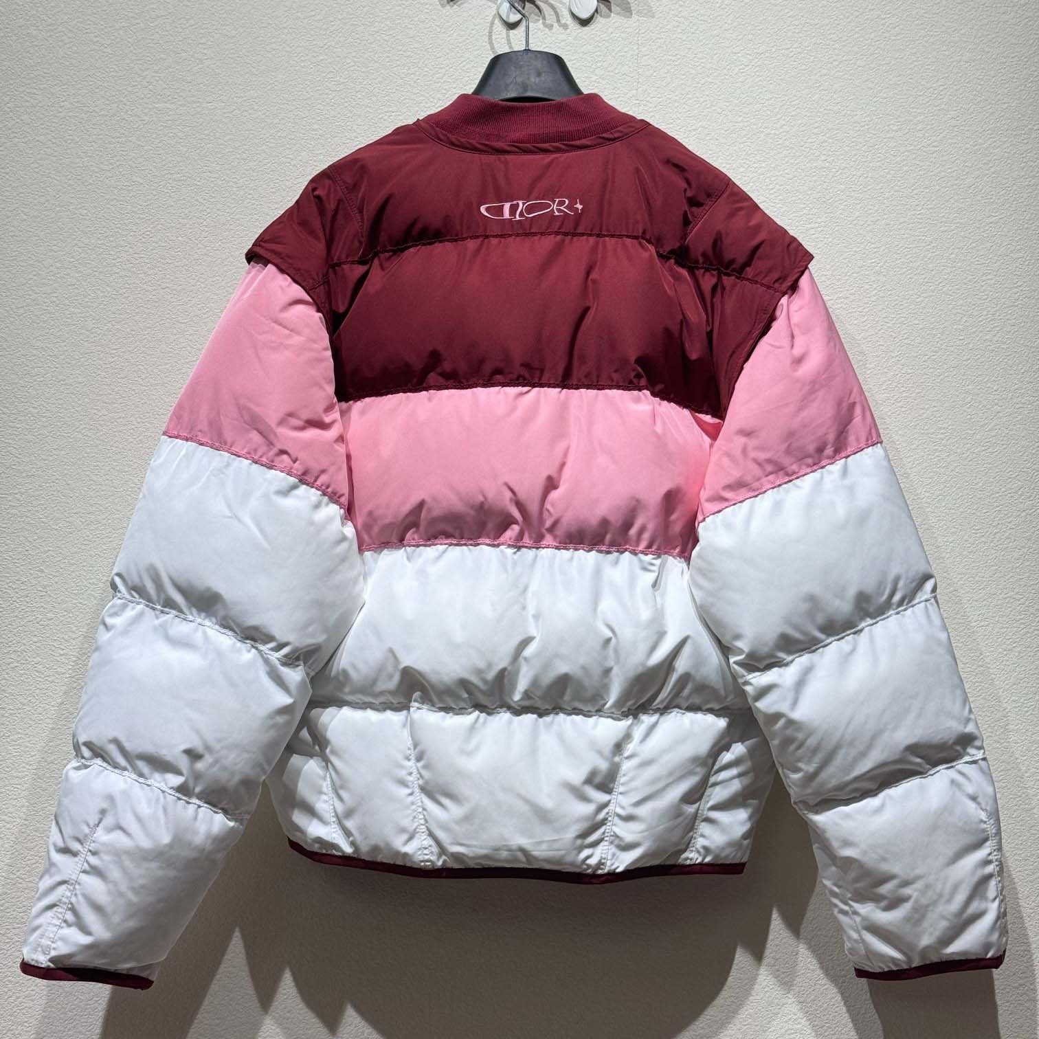 DIOR AND LEWIS HAMILTON Puffer Jacket With Removable Sleeves  - FashionPlug