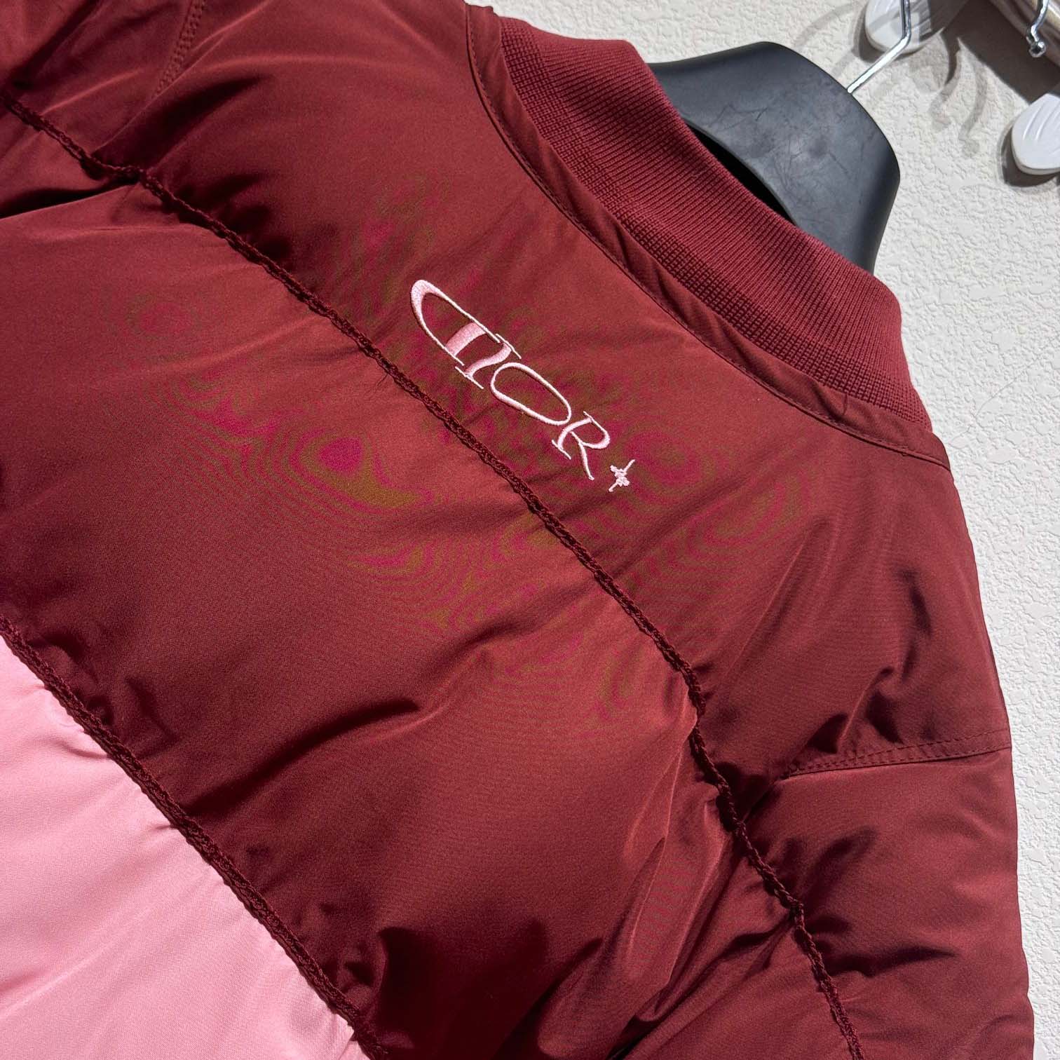 DIOR AND LEWIS HAMILTON Puffer Jacket With Removable Sleeves  - FashionPlug