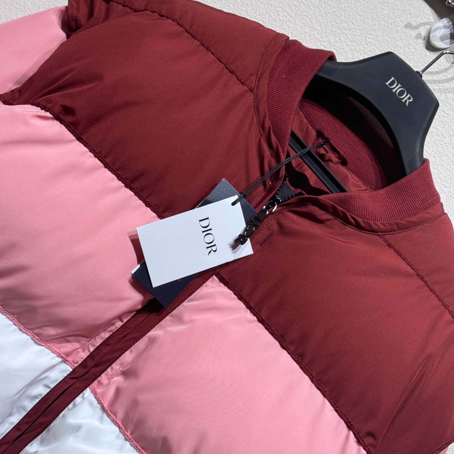 DIOR AND LEWIS HAMILTON Puffer Jacket With Removable Sleeves  - FashionPlug