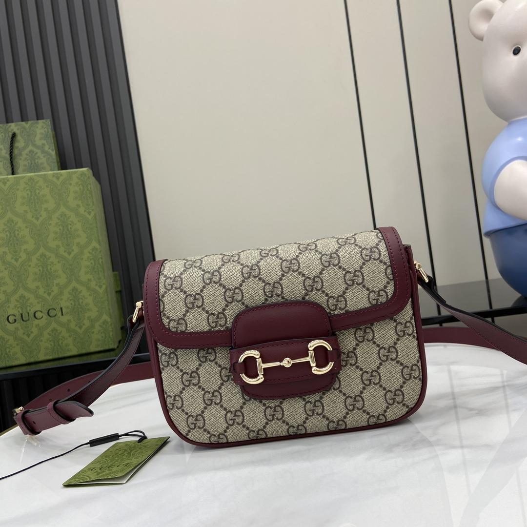 Gucci Horsebit 1955 Soft Mini Shoulder Bag - FashionPlug