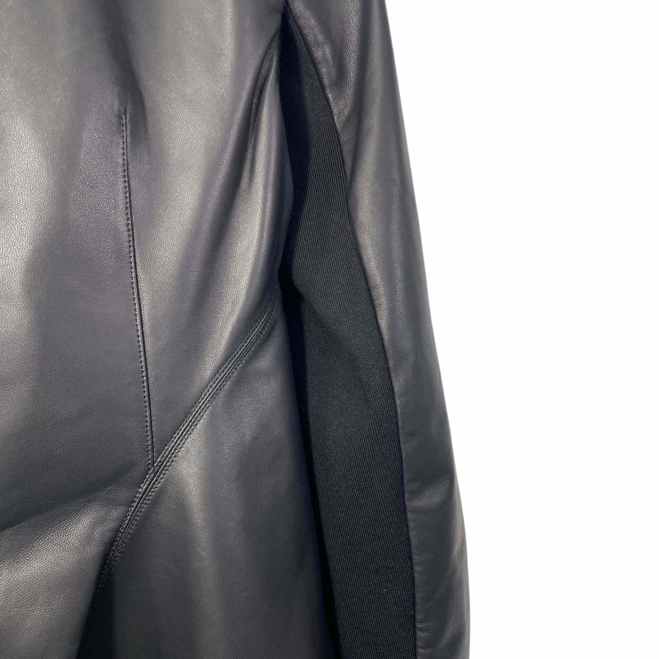 Rick Owens SS25 Hollywood Naska Biker In Black - FashionPlug