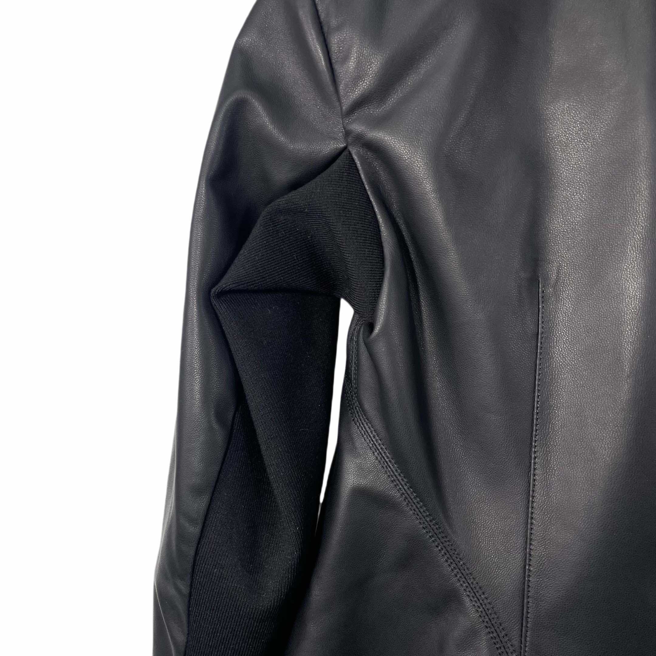 Rick Owens SS25 Hollywood Naska Biker In Black - FashionPlug