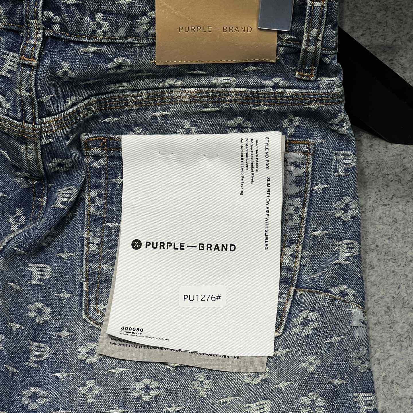 Purple-Brand Jeans   PU1276 - FashionPlug