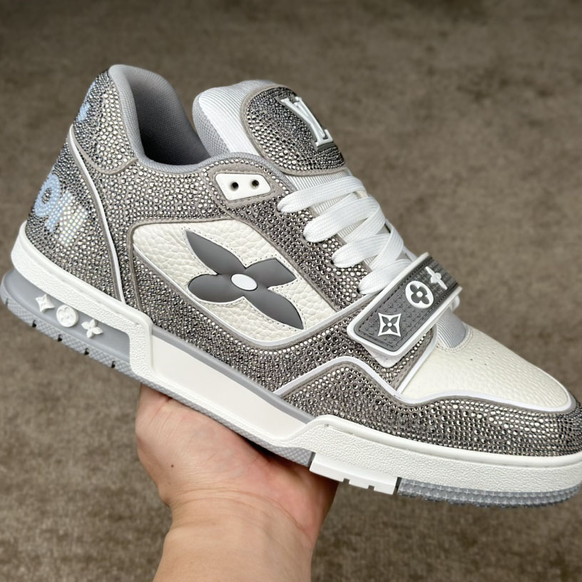Louis Vuitton LV Trainer Sneaker   - FashionPlug