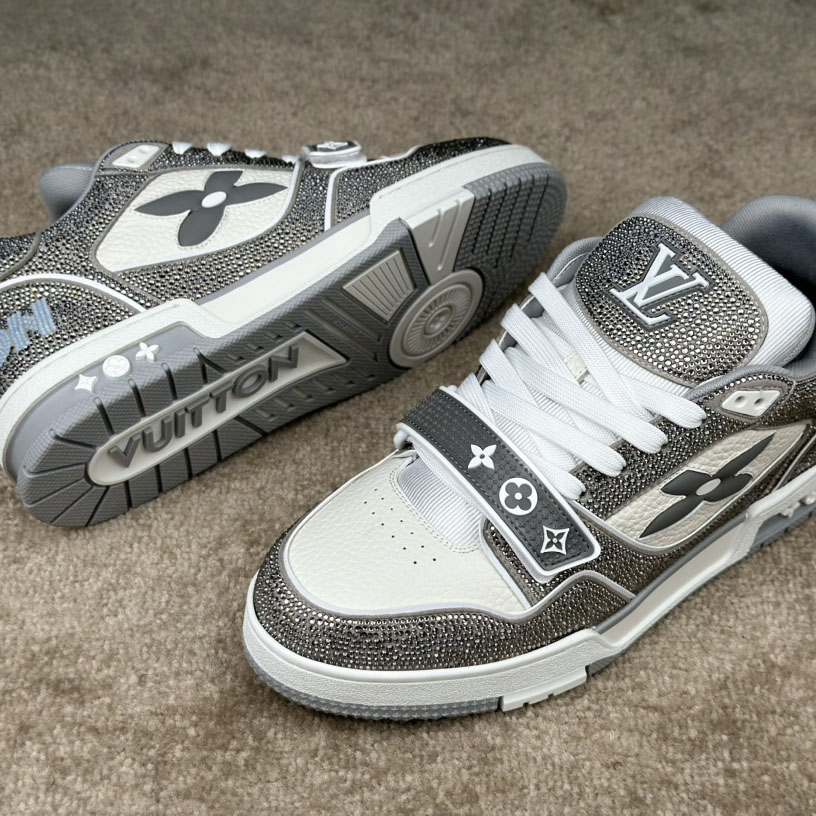 Louis Vuitton LV Trainer Sneaker   - FashionPlug