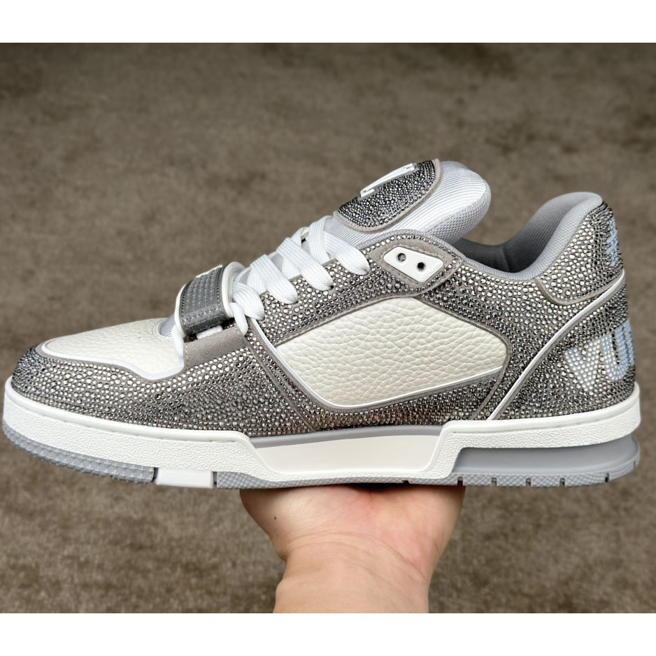 Louis Vuitton LV Trainer Sneaker   - FashionPlug