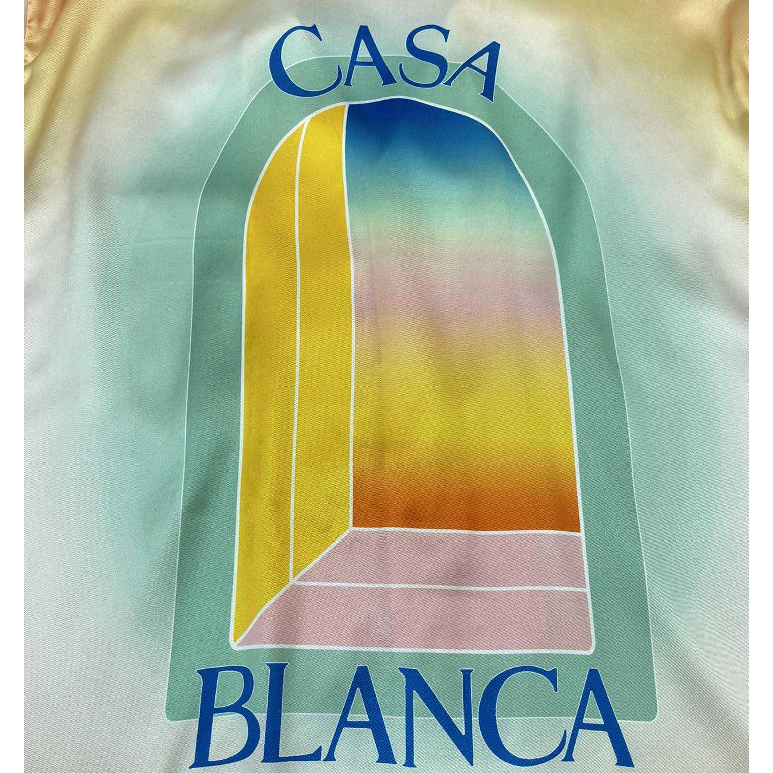Casablanca L'Arch Colore Silk Shirt   CA3500 - FashionPlug