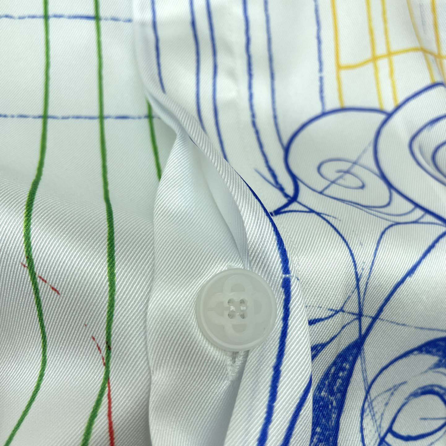 Casablanca Silk Cuban Shirt     CA3513 - FashionPlug