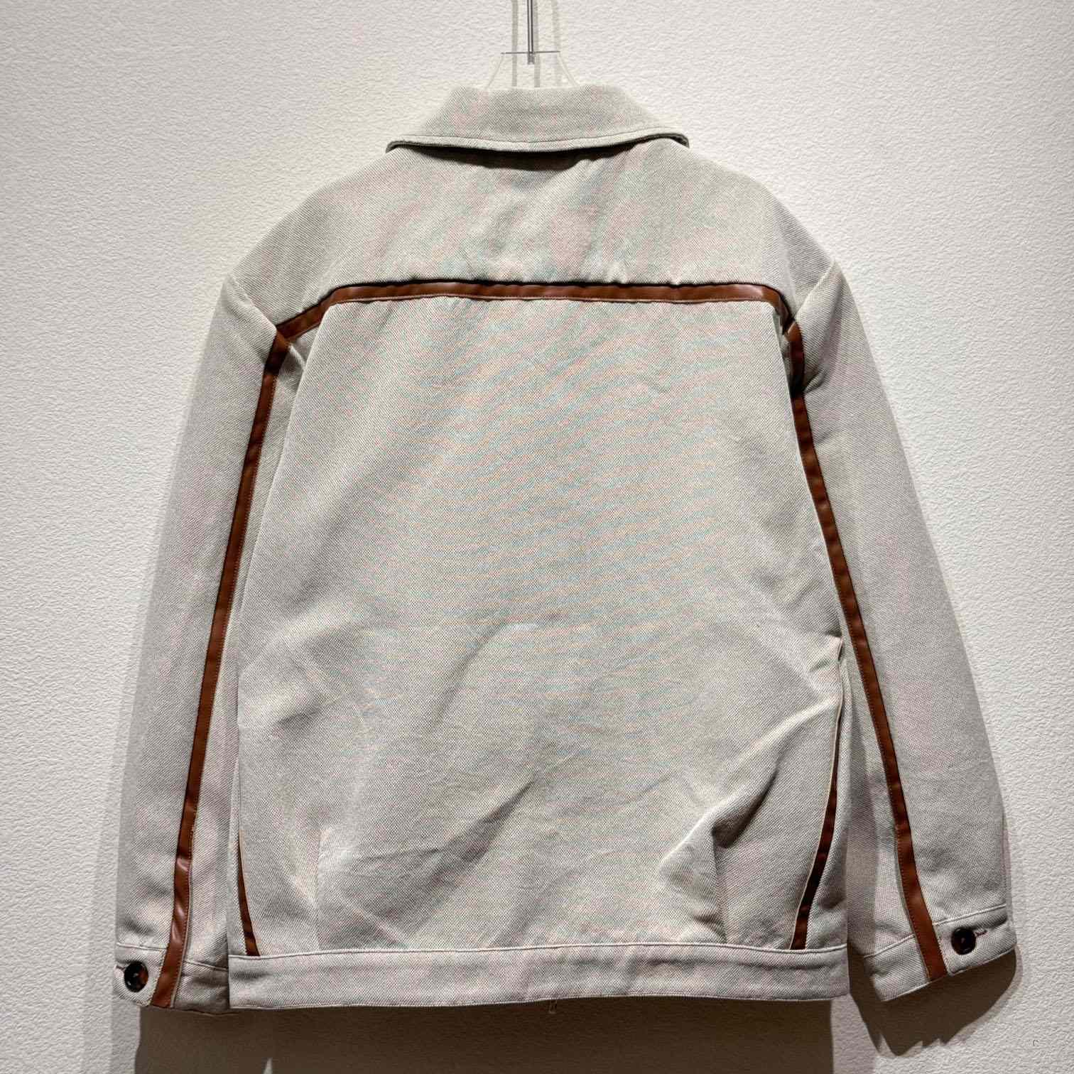 Miu Miu Jacquard Canvas Blouson Jacket - FashionPlug