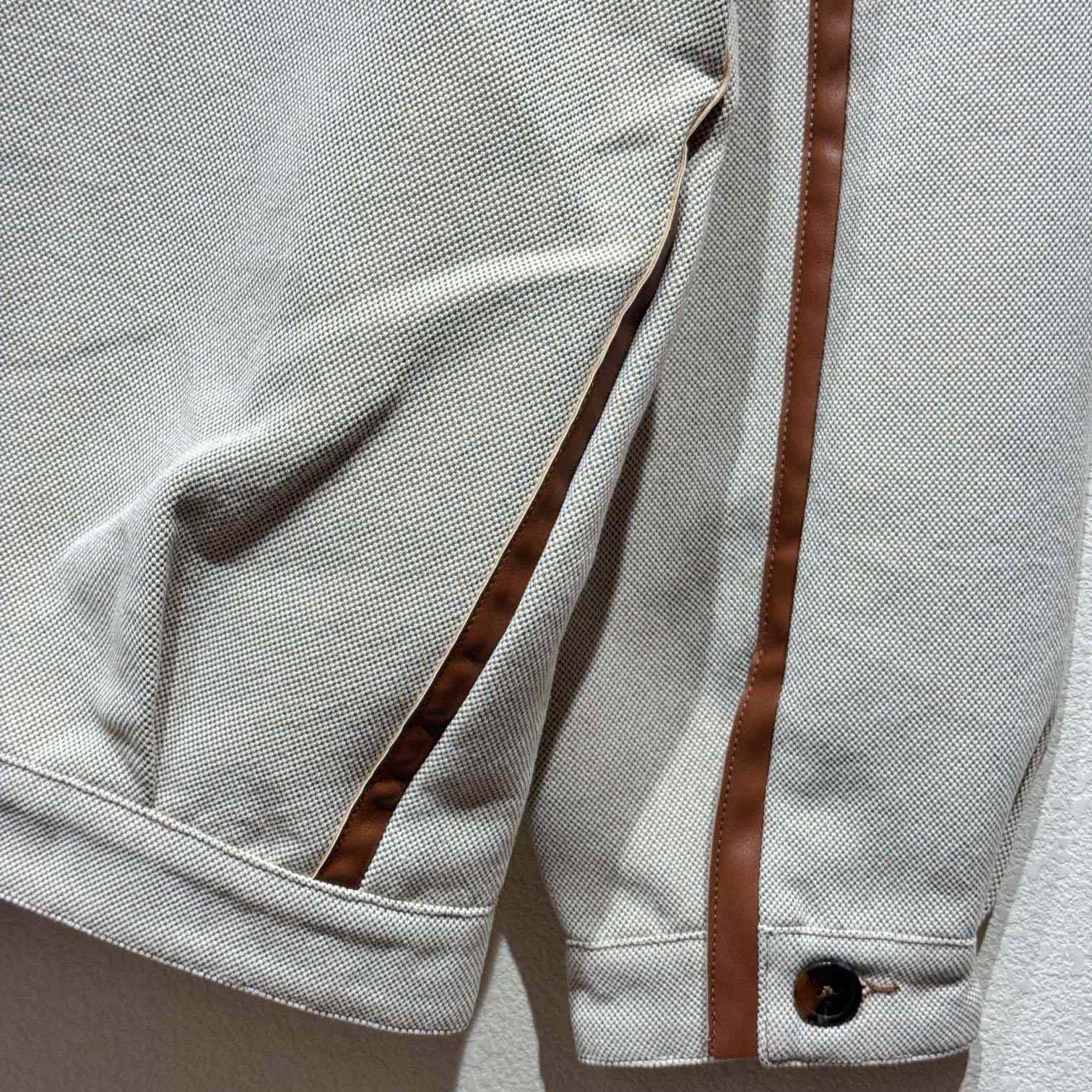 Miu Miu Jacquard Canvas Blouson Jacket - FashionPlug