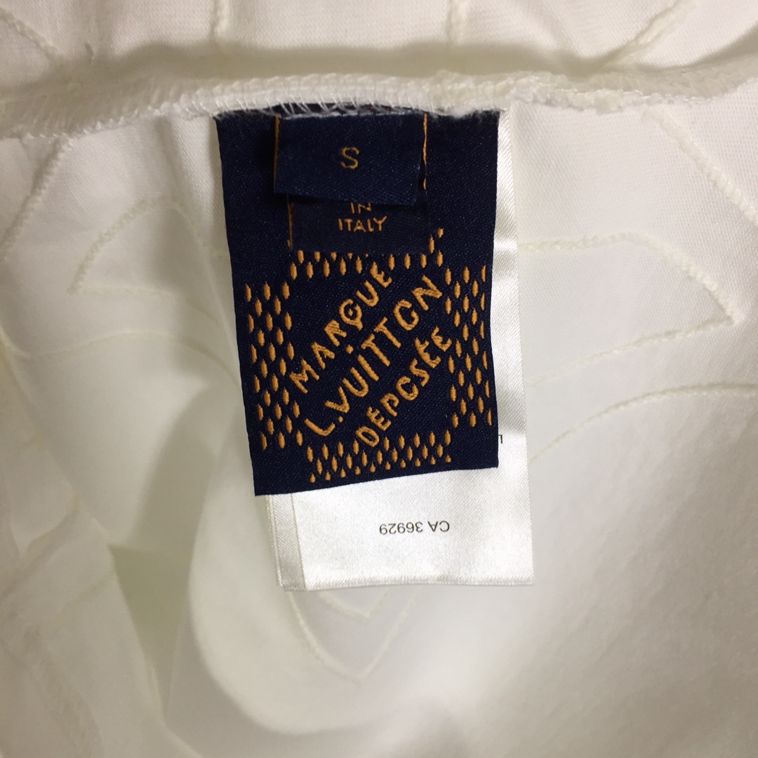 Louis Vuitton Monogram Embroidered Cotton T-Shirt   1AFYDE - FashionPlug