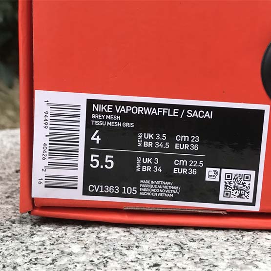 Sacai x Nike Vapor Waffle Sneaker     CV1363-105 - FashionPlug