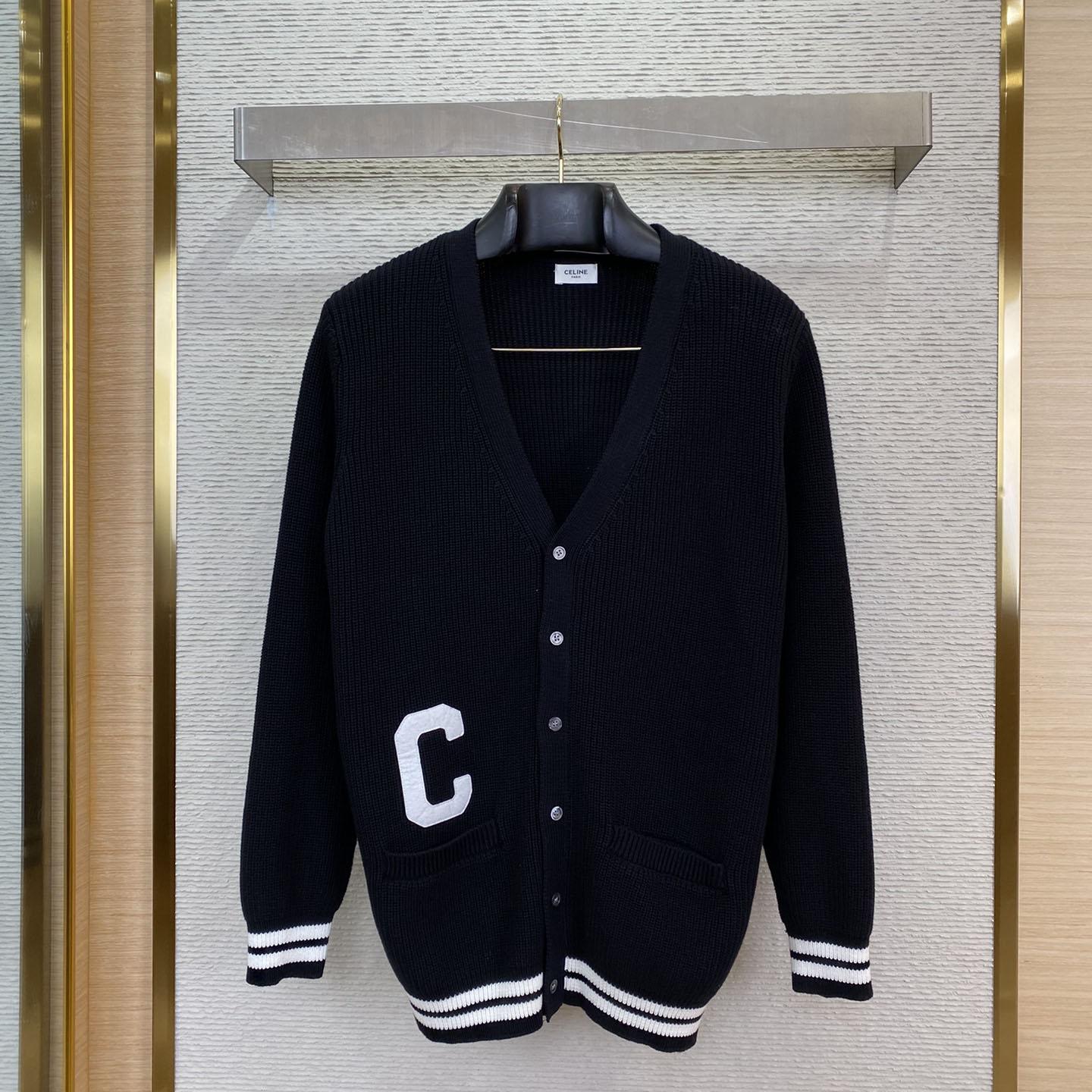 Celine College Cardigan - FashionPlug
