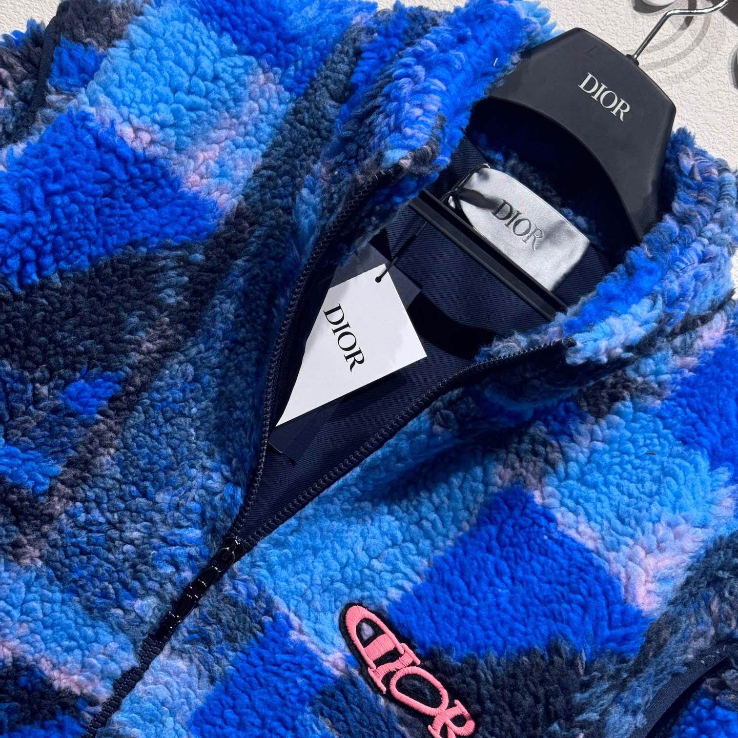 Dior And Lewis Hamilton Zipped Jacket With Removable Sleeves  - FashionPlug