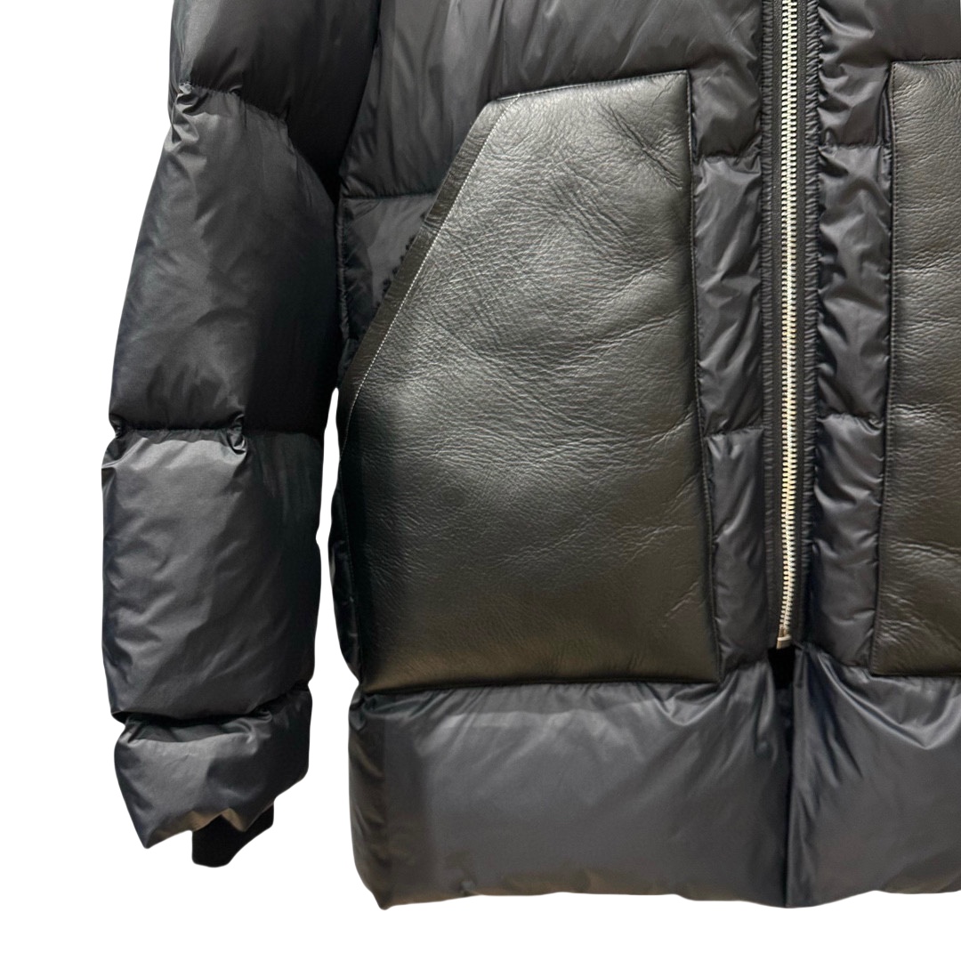 Rick Owens Hooded Duvet Jacket  - FashionPlug