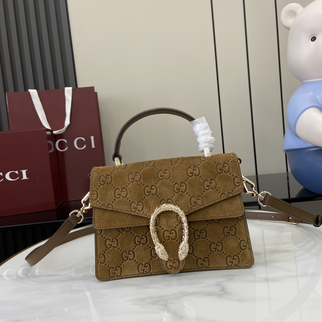 Gucci Dionysus Mini Top Handle Bag  - FashionPlug