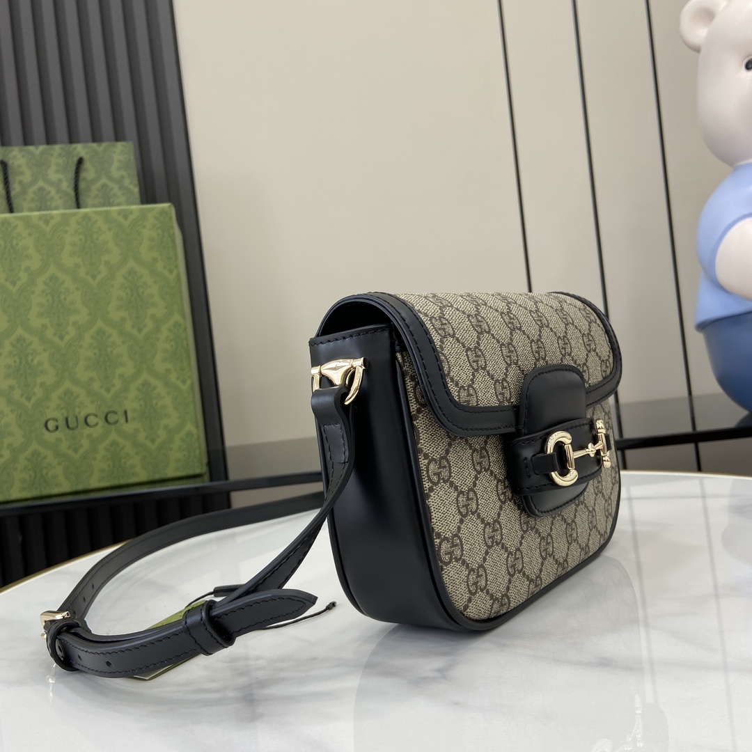 Gucci Horsebit 1955 Soft Mini Shoulder Bag - FashionPlug