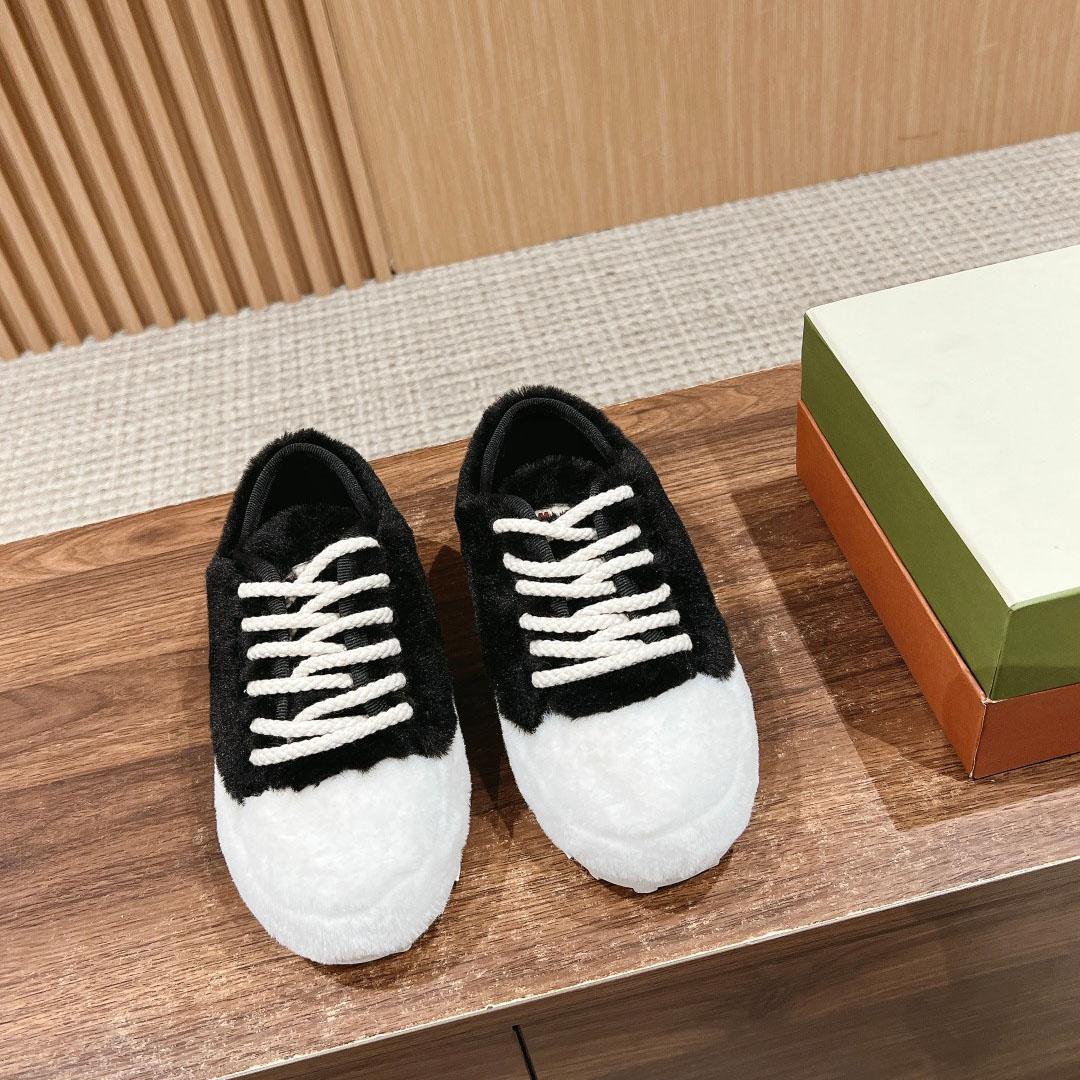 Marni Black Teddy Tennis Sneaker - FashionPlug