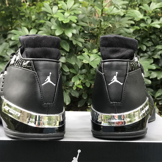 Jordan Air yordan 17 0G Low Black Chrome Sneaker    303891-004 - FashionPlug