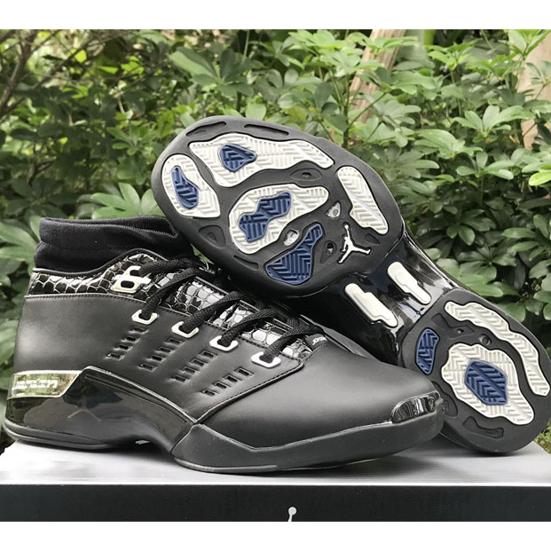 Jordan Air yordan 17 0G Low Black Chrome Sneaker    303891-004 - FashionPlug