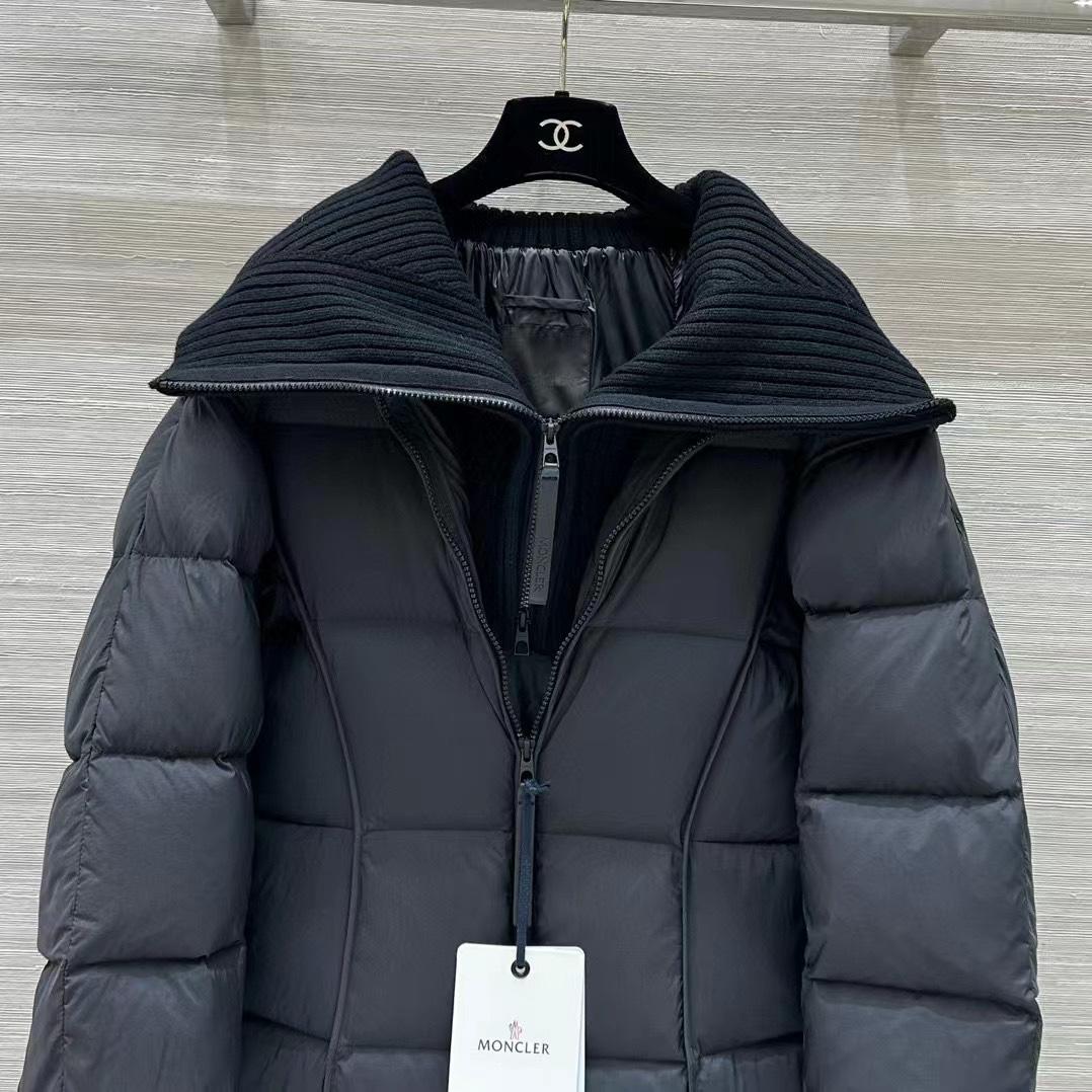 Moncler Brerelle Long Down Jacket - FashionPlug