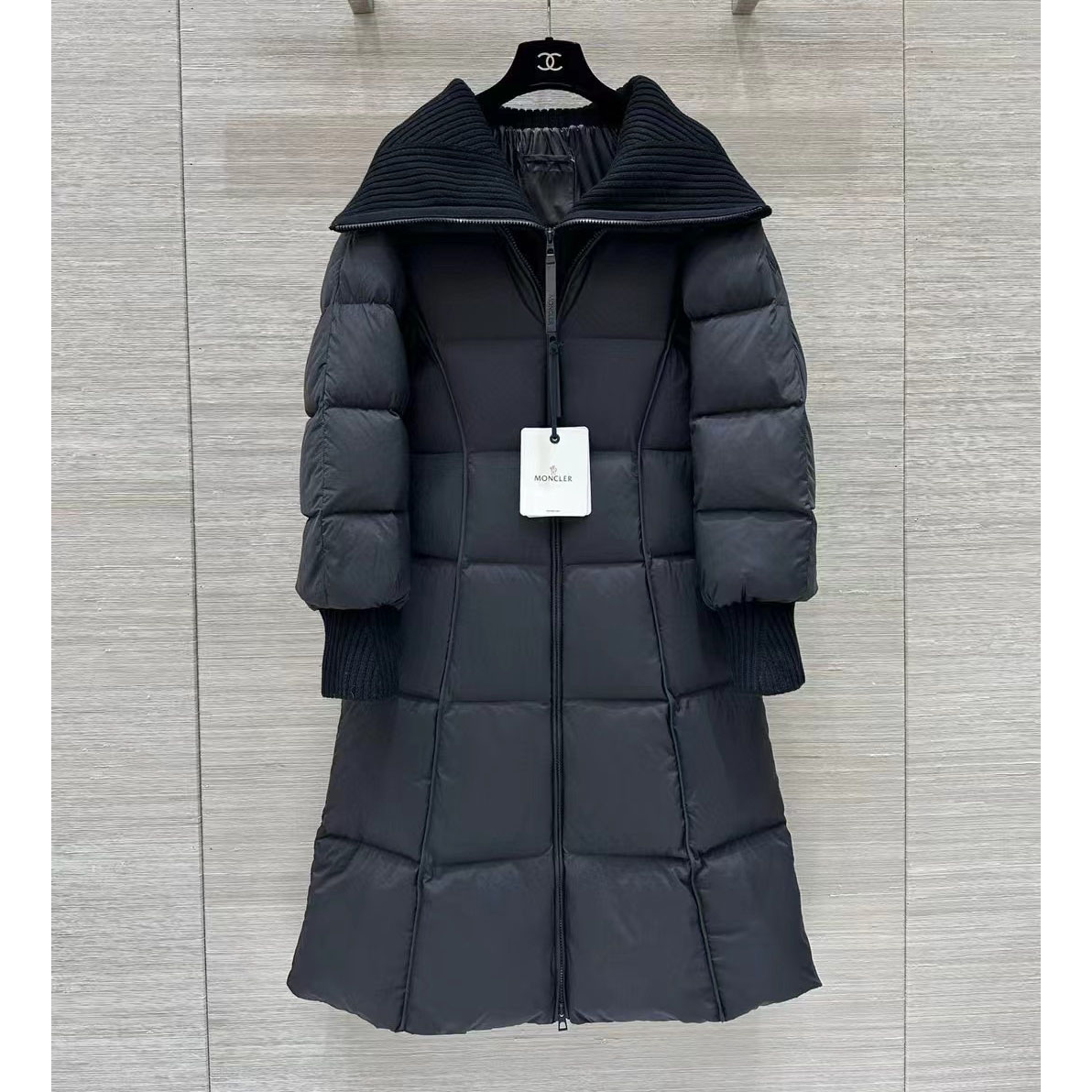 Moncler Brerelle Long Down Jacket - FashionPlug