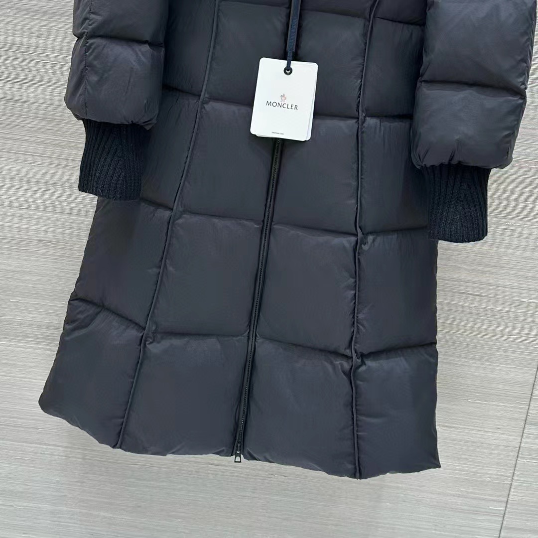 Moncler Brerelle Long Down Jacket - FashionPlug
