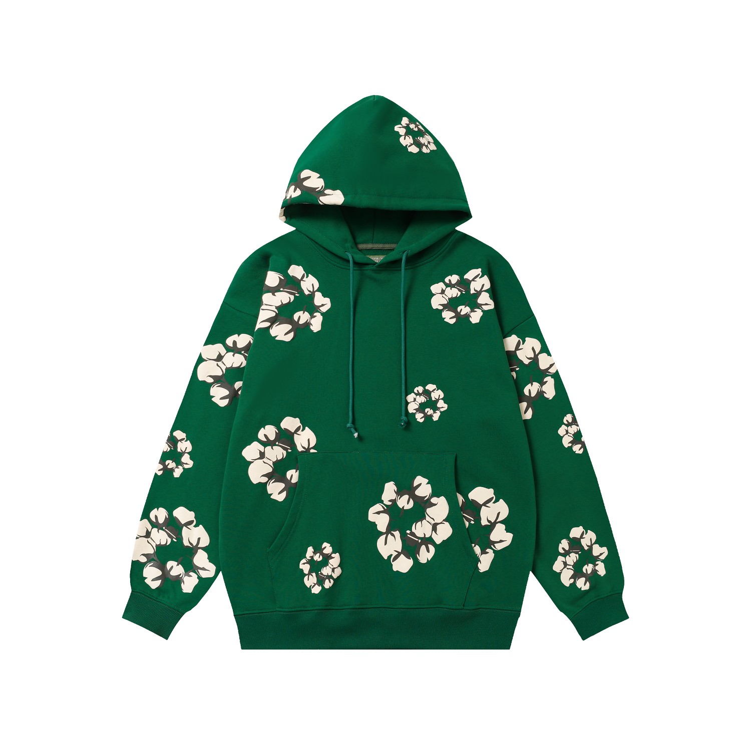 Denim Tears Cactus Tears Wreath Hoodie Green - FashionPlug
