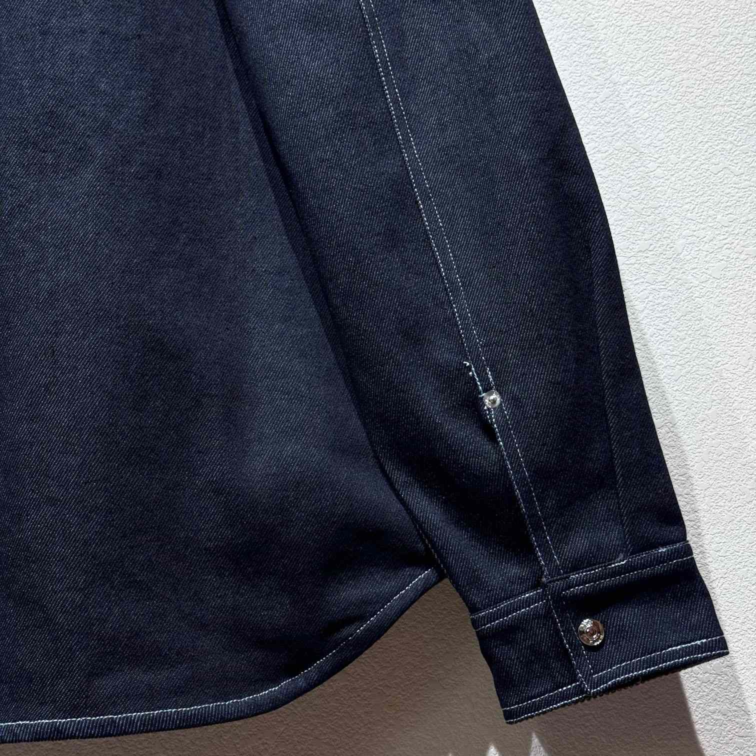 Dior Denim Shirt  - FashionPlug